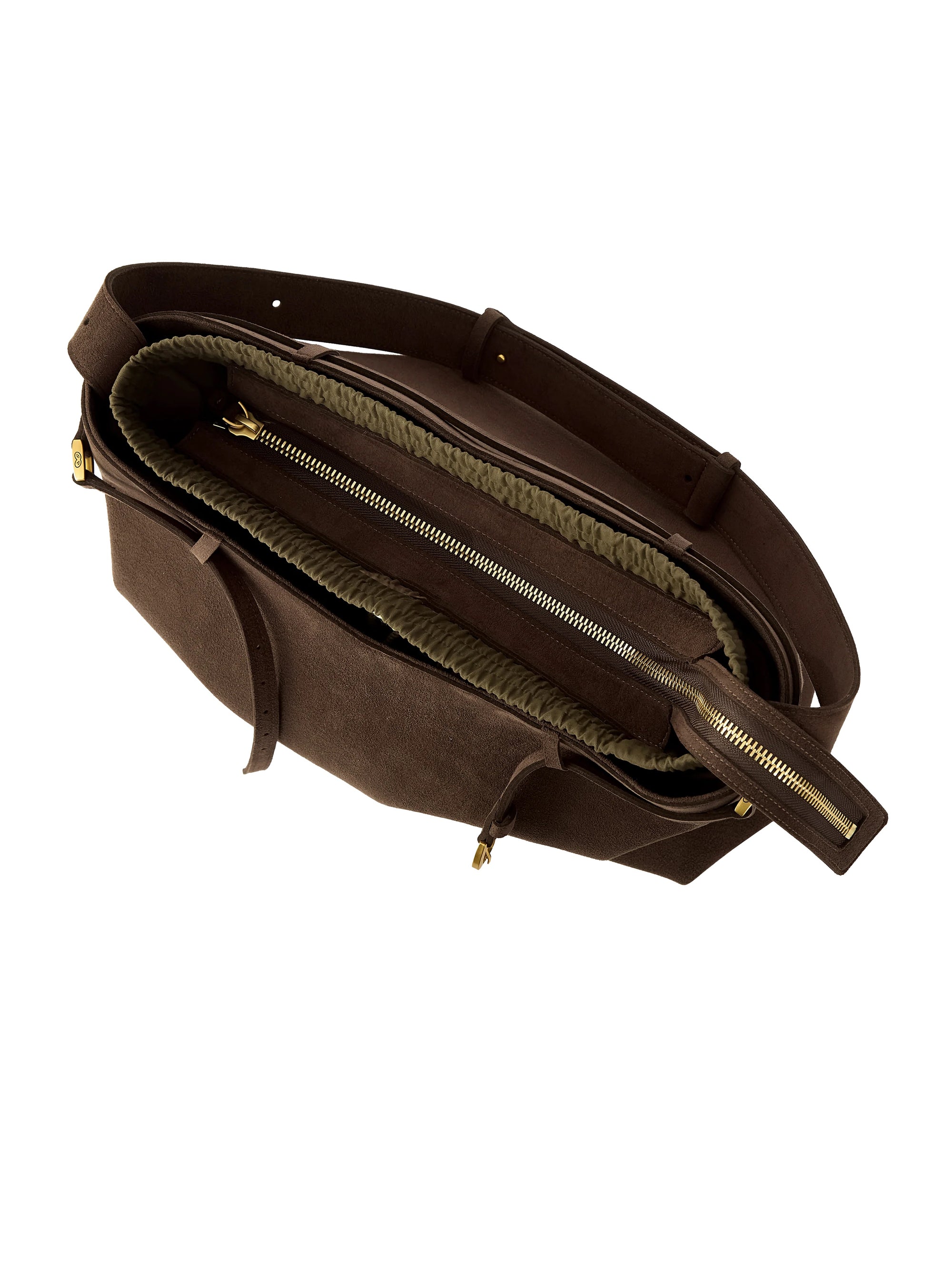 SANSPENG SUEDE TROUSER BAG