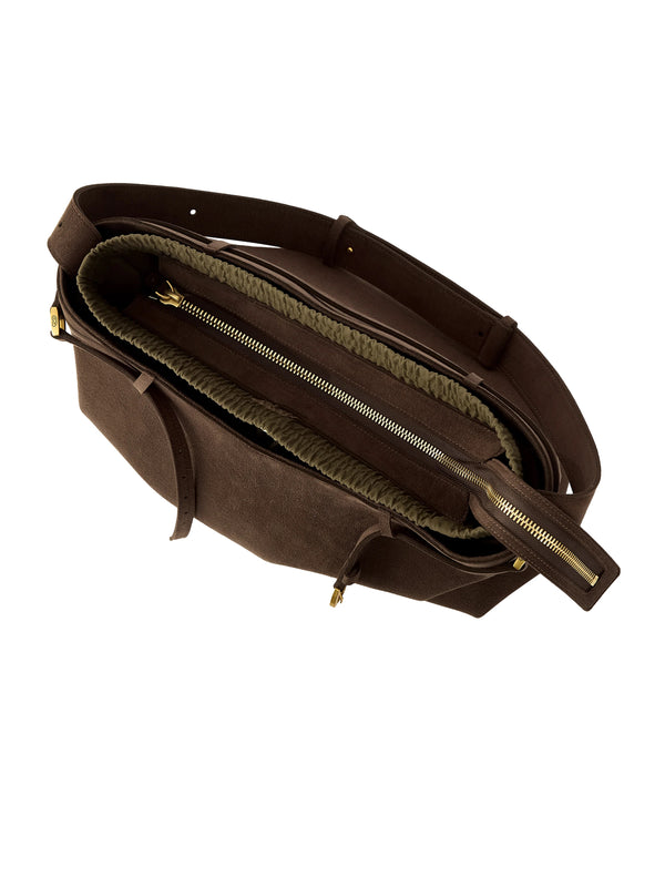 SANSPENG SUEDE TROUSER BAG