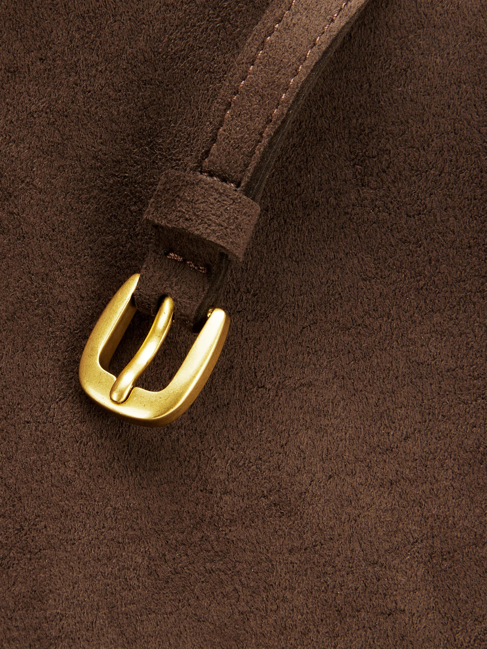 SANSPENG SUEDE TROUSER BAG