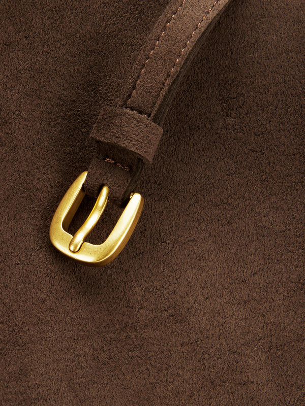 SANSPENG SUEDE TROUSER BAG