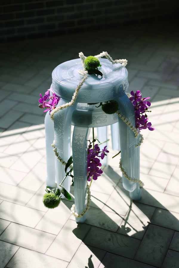 RUMBA BOR CHOEI RECYCLED PLASTIC STOOL